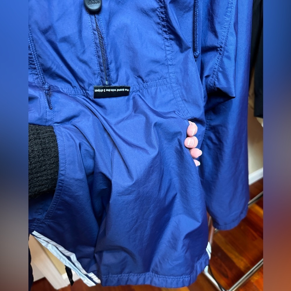 Adidas Blue vintage windbreaker coat - Picture 12 of 16